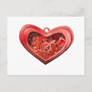 Carte Postale J'aime les engrenages