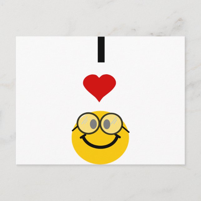 Carte Postale J'aime les nerfs (Devant)