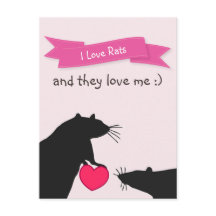 J'aime les rats et ils m'aiment