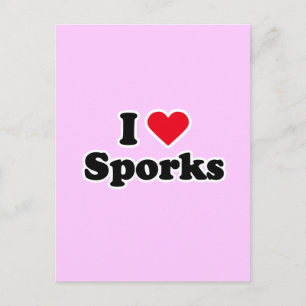 Carte Postale J'aime les spores