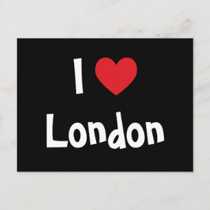 Carte Postale J'aime Londres