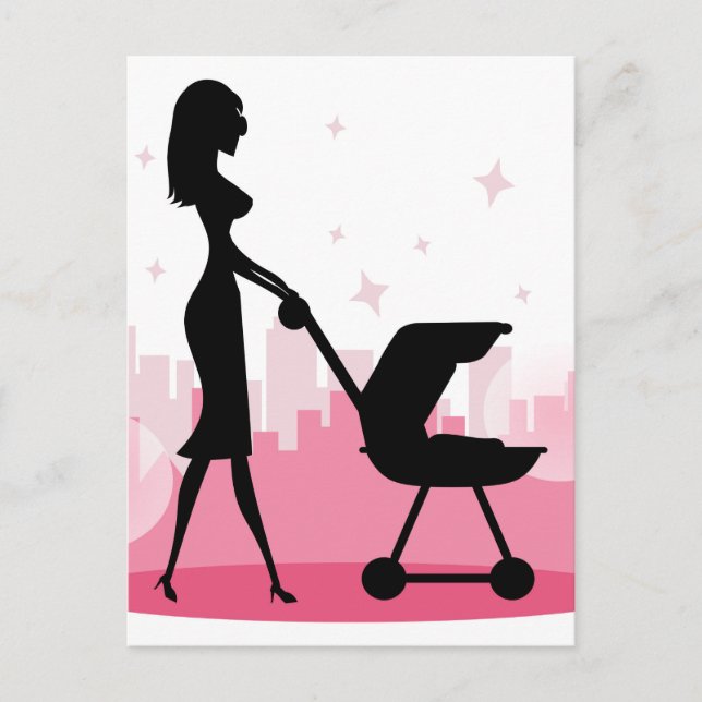Carte Postale j'aime maman (Devant)