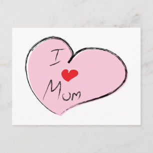 Carte Postale J'aime maman