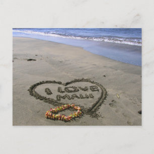 Carte Postale J'aime Maui