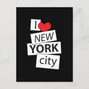 Carte Postale J'aime New York City