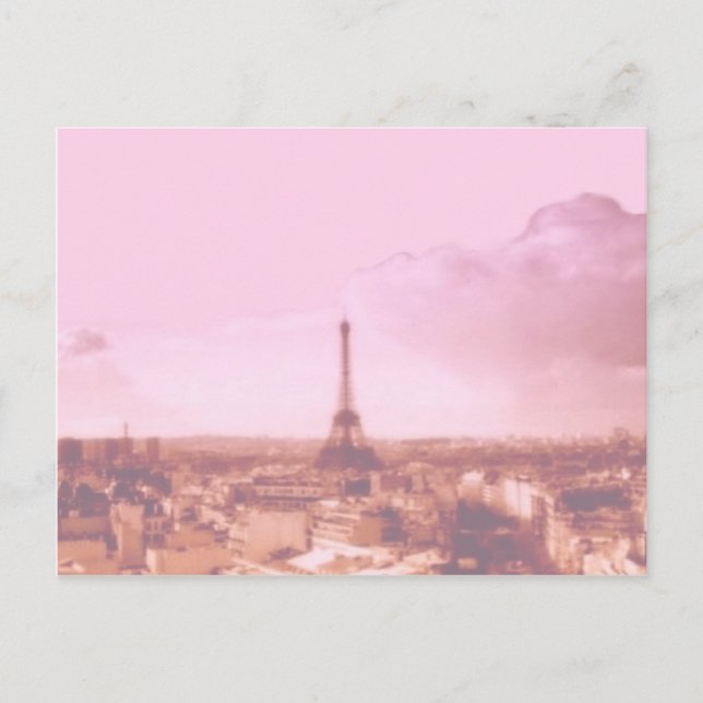 Carte Postale J'aime Paris au printemps (Devant)