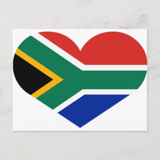 Carte Postale J'aime République d'Afrique du Sud