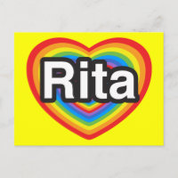 J'aime Rita. Je t'aime Rita. Cœur