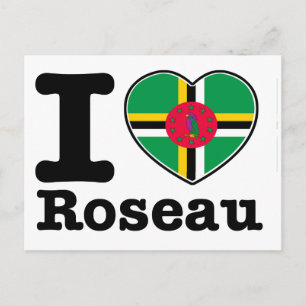 Carte Postale J'aime Roseau