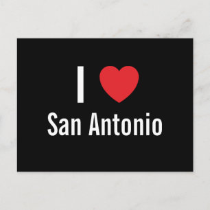 Carte Postale J'aime San Antonio