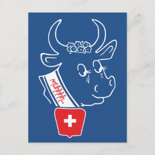 Carte Postale J'aime Suisse Postkarte