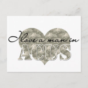Carte Postale J'aime un homme dans l'ACU