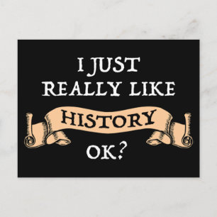 Carte Postale J'Aime Vraiment L'Histoire D'Accord ? Amusant rapp
