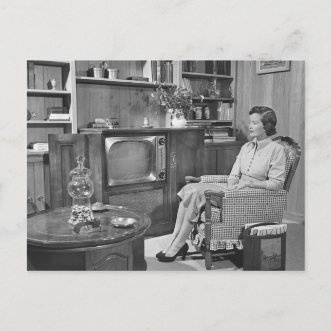 Carte Postale J'Aimerais Des Soirées Tranquilles (Devant)