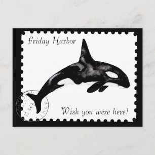 Carte Postale J'Aimerais Que Vous Étiez Ici !