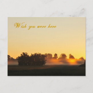 Carte Postale J'aimerais que vous soyez ici