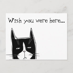 Carte Postale J'aimerais que vous soyez ici