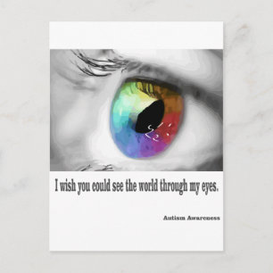 Carte Postale J'aimerais que vous voyiez