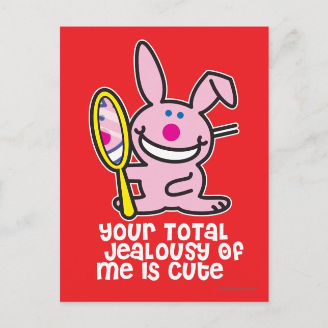 Carte Postale Jalousie (Devant)