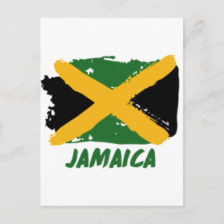 Carte Postale Jamaica flag design