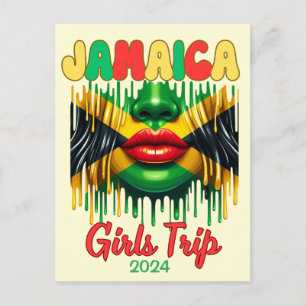 Carte Postale Jamaica Girls Trip 2024 Tropical Beach Getaway