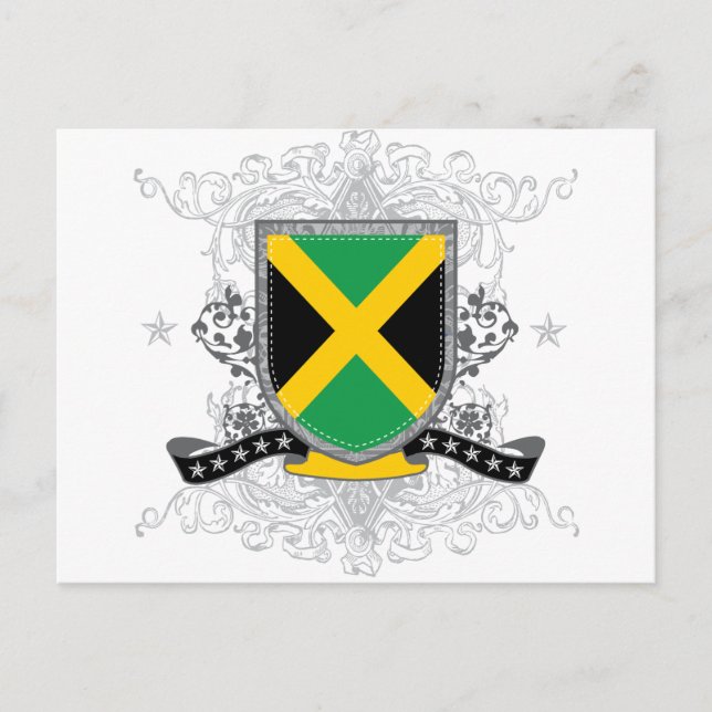 Carte postale Jamaica Shield 2 (Devant)
