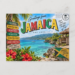 Carte Postale Jamaïque