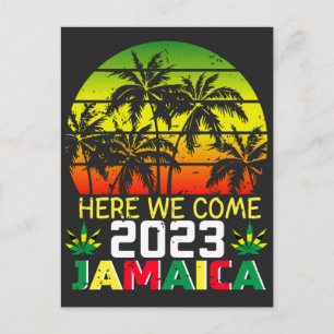 Carte Postale Jamaïque 2023 Nous voici