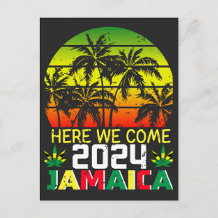 Carte Postale Jamaïque 2024 Nous voici