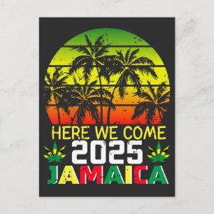 Carte Postale Jamaïque 2025 Nous voilà