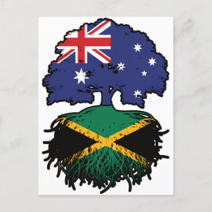 Carte Postale Jamaïque Jamaïcaine Australie racine arbre