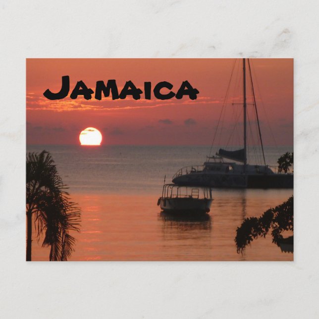 Carte postale Jamaïque Sunset (Devant)