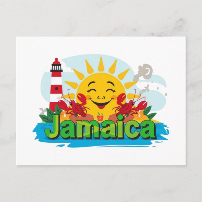 Carte Postale Jamaïque ya mec  (Devant)