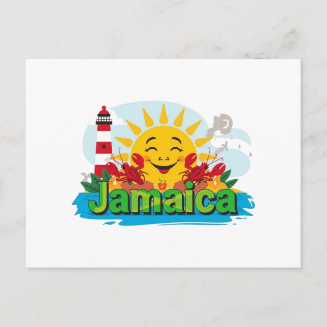 Carte Postale Jamaïque ya mec  (Devant)