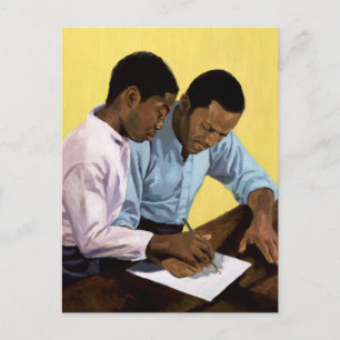 Carte Postale Jamais trop vieux 2003