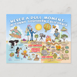 Carte Postale Jamais un moment difficile à SoCal