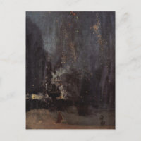 James Abbott McNeill Whistler - Nocturne noir