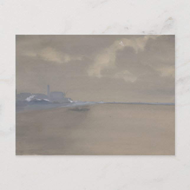 Carte Postale James Abbott McNeill Whistler - Southampton Water (Devant)