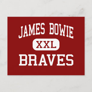 Carte Postale James Bowie - Braves - Moyen - Amarillo Texas