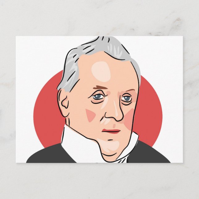 Carte Postale James Buchanan (Devant)