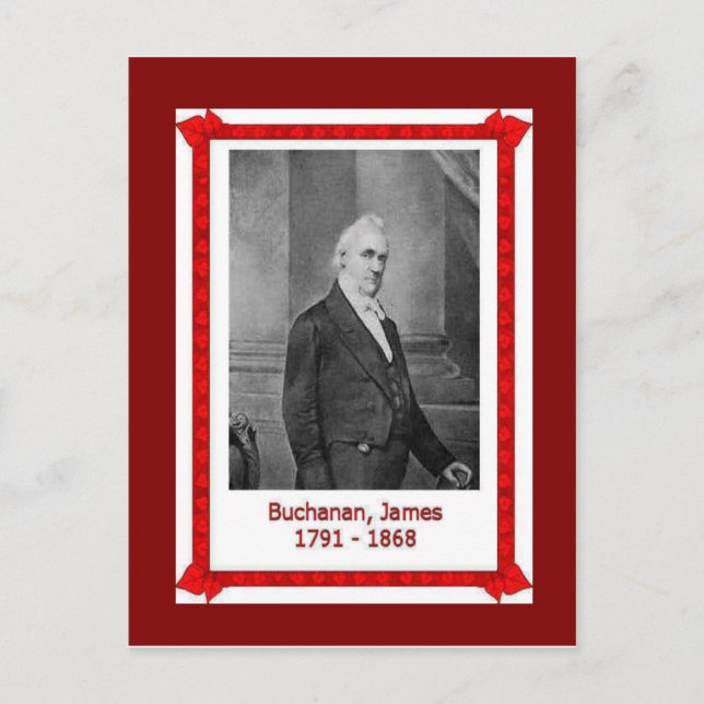 Carte Postale James Buchanan 1701 - 1868 (Devant)