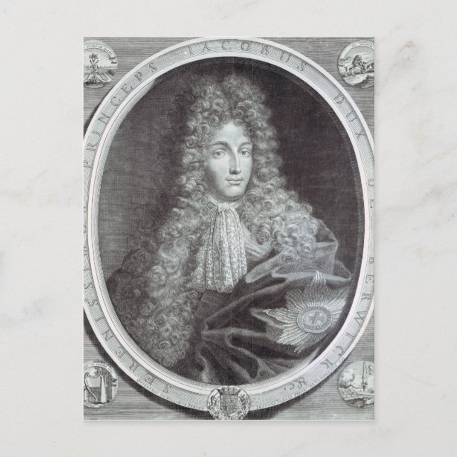 Carte Postale James Fitzjames Duke de Berwick (Devant)