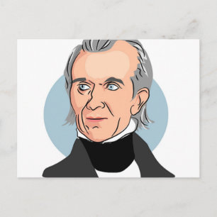 Carte Postale James Knox Polk