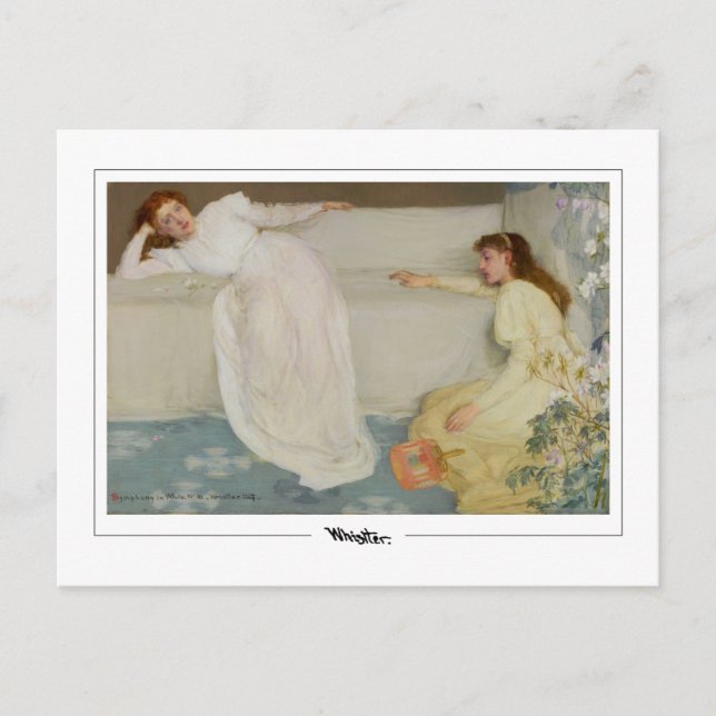Carte Postale James McNeill Whistler #262-2 - Fine Art Postca...