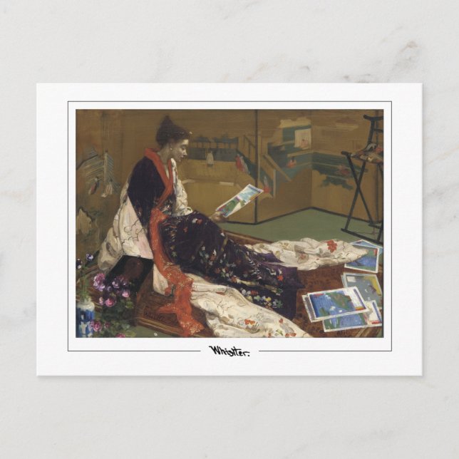 Carte Postale James McNeill Whistler #284-2 - Fine Art Postca... (Devant)