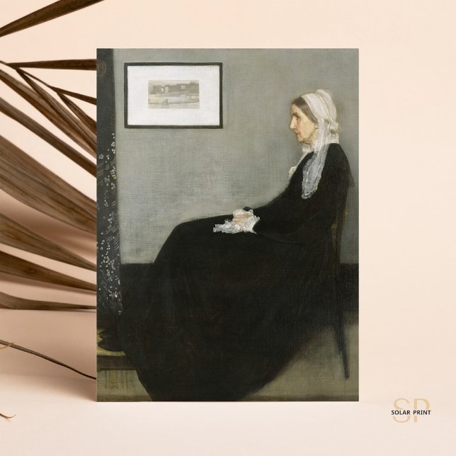 Carte Postale James McNeill Whistler Portrait La mère de Whistle (Créateur téléchargé)