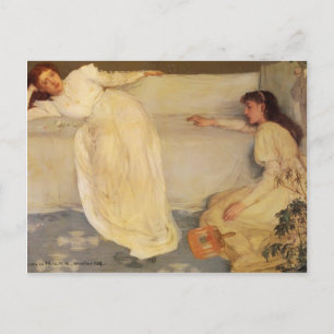 Carte Postale James McNeill Whistler - Symphonie en blanc, no 3