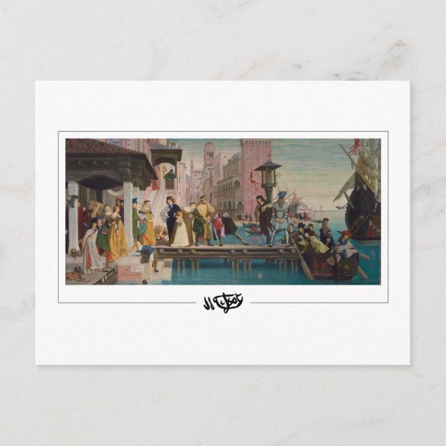 Carte Postale James Tissot #153 - Beaux-Arts (Devant)