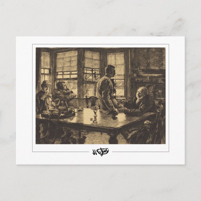 Carte Postale James Tissot #233 - Beaux-arts (Devant)