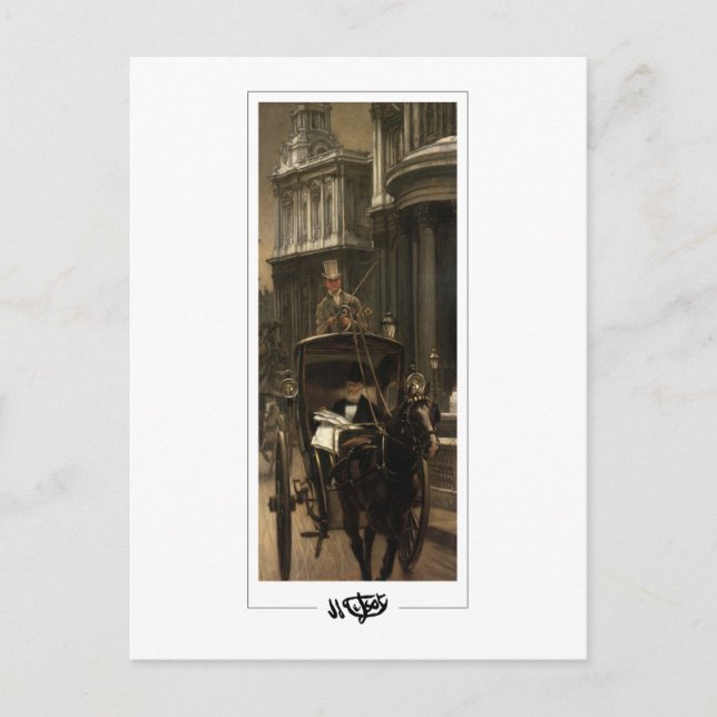 Carte Postale James Tissot #252 - Beaux-Arts (Devant)